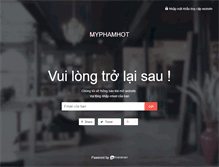 Tablet Screenshot of myphamhot.com